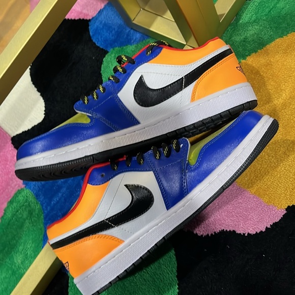 Brand new shoes for men low top super comfortable custom made thermal paint - Picture 4 of 12